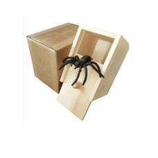 Spider Prank wooden box