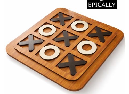 Tic Tac Toe - MDF - Multicolor view 3